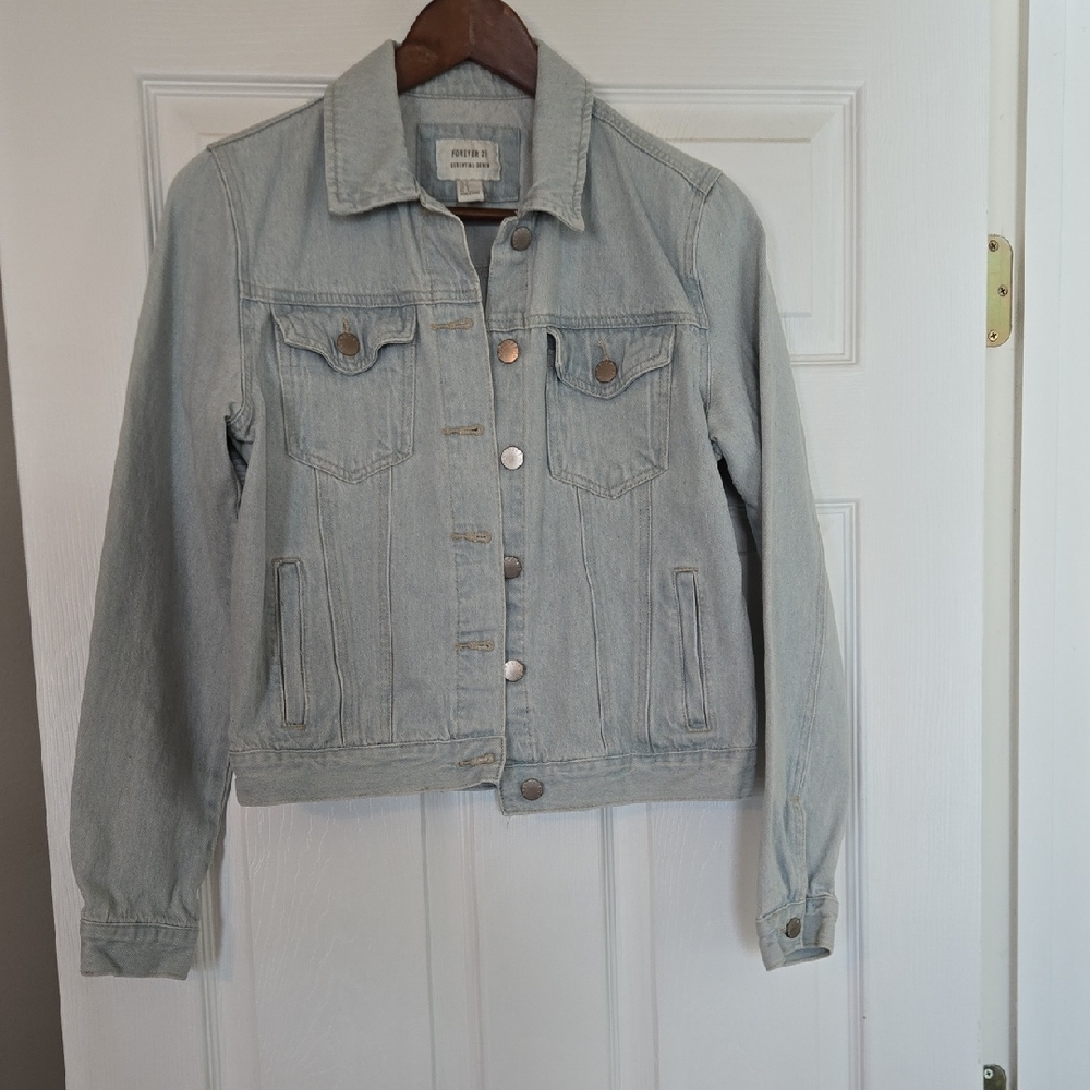 Forever 21 Light Blue Denim Jacket